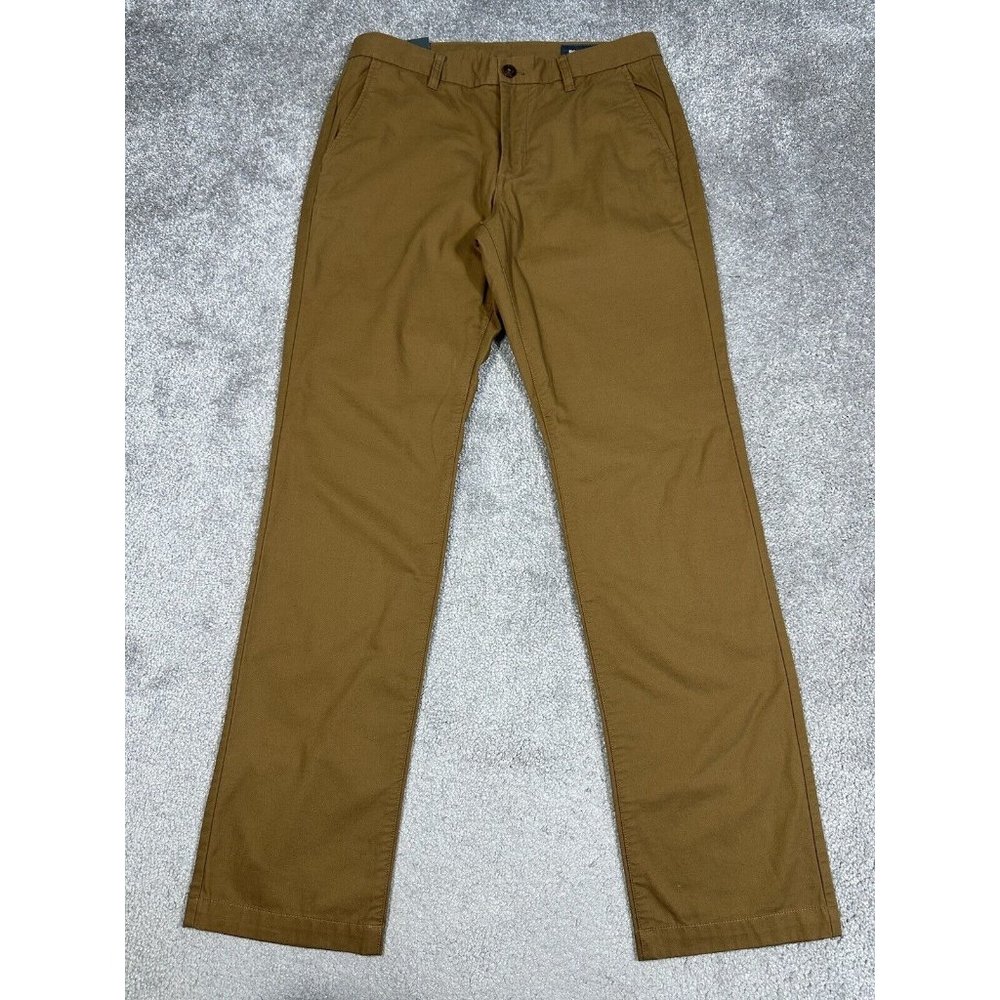 Bonobos Pants Mens 32x32 Brown Slim Lined Aztec Southwestern Casual Straight Leg